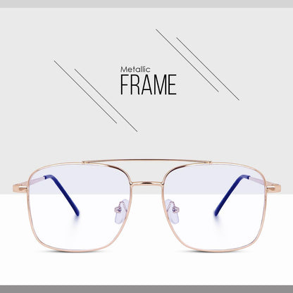 Men's gold sunglasses from Drpshippr's men's collection, stylish eyewear with gold frames and tinted lenses.