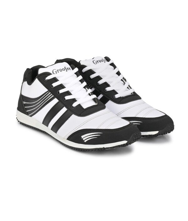 Men's training running sport shoes from Drpshippr, athletic footwear with breathable mesh and supportive sole for active wear.