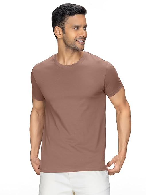 Men's regular fit Soil T-Shirt by Seasons with short sleeves and crew neck, displayed on a plain background.