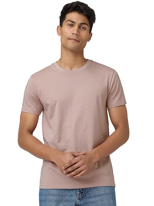 Men's regular fit white T-shirt by Seasons, featuring a classic design and comfortable fabric, shown on a plain background.