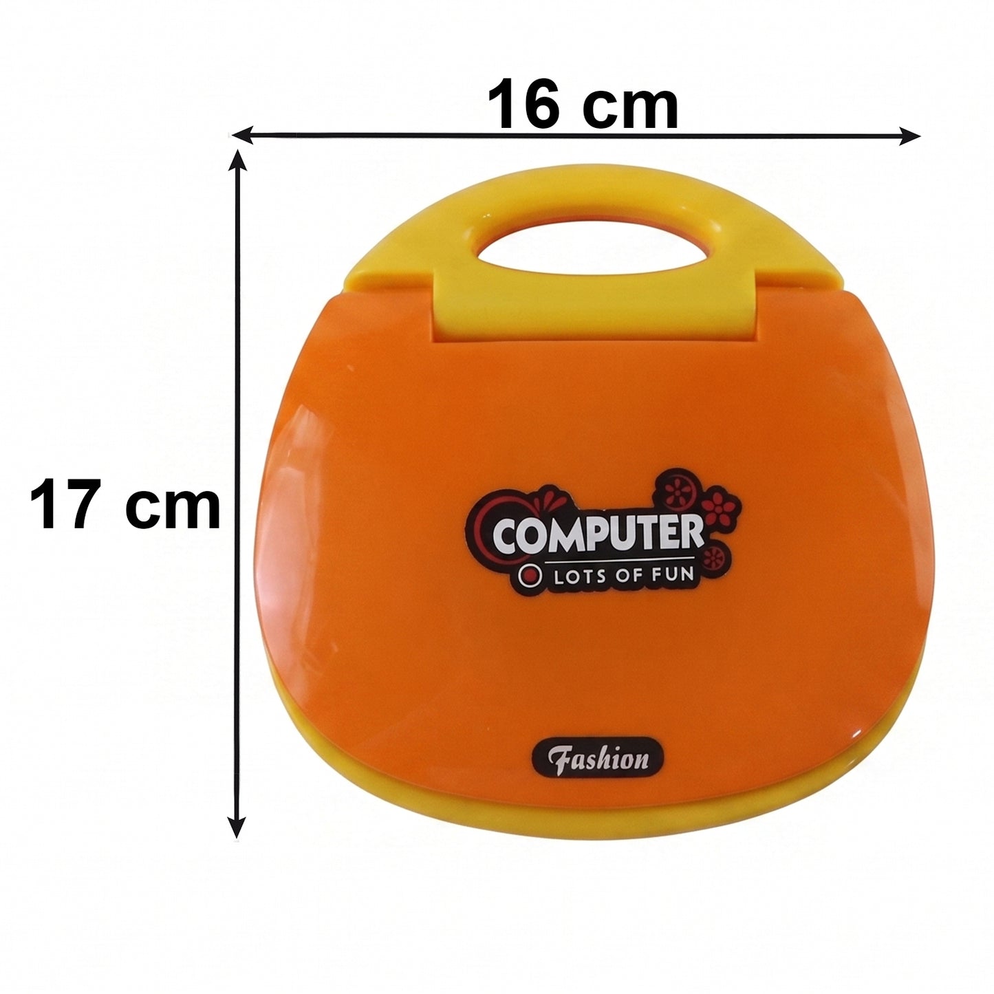 Wukusy kids educational laptop toy with colorful number and alphabet keys, musical buttons, and kid-friendly design for learning fun