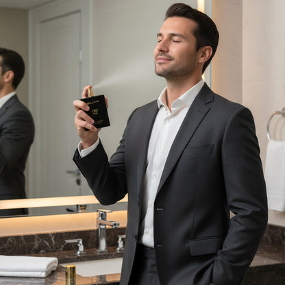 Bellavita Premium CEO Man Eau De Perfume bottle, 100ml, with sleek design and elegant branding by Wukusy.