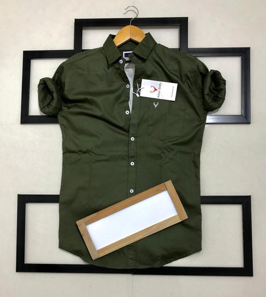 Seasons men's normal fit full sleeves shirt featuring a classic design, made from breathable fabric for everyday wear.