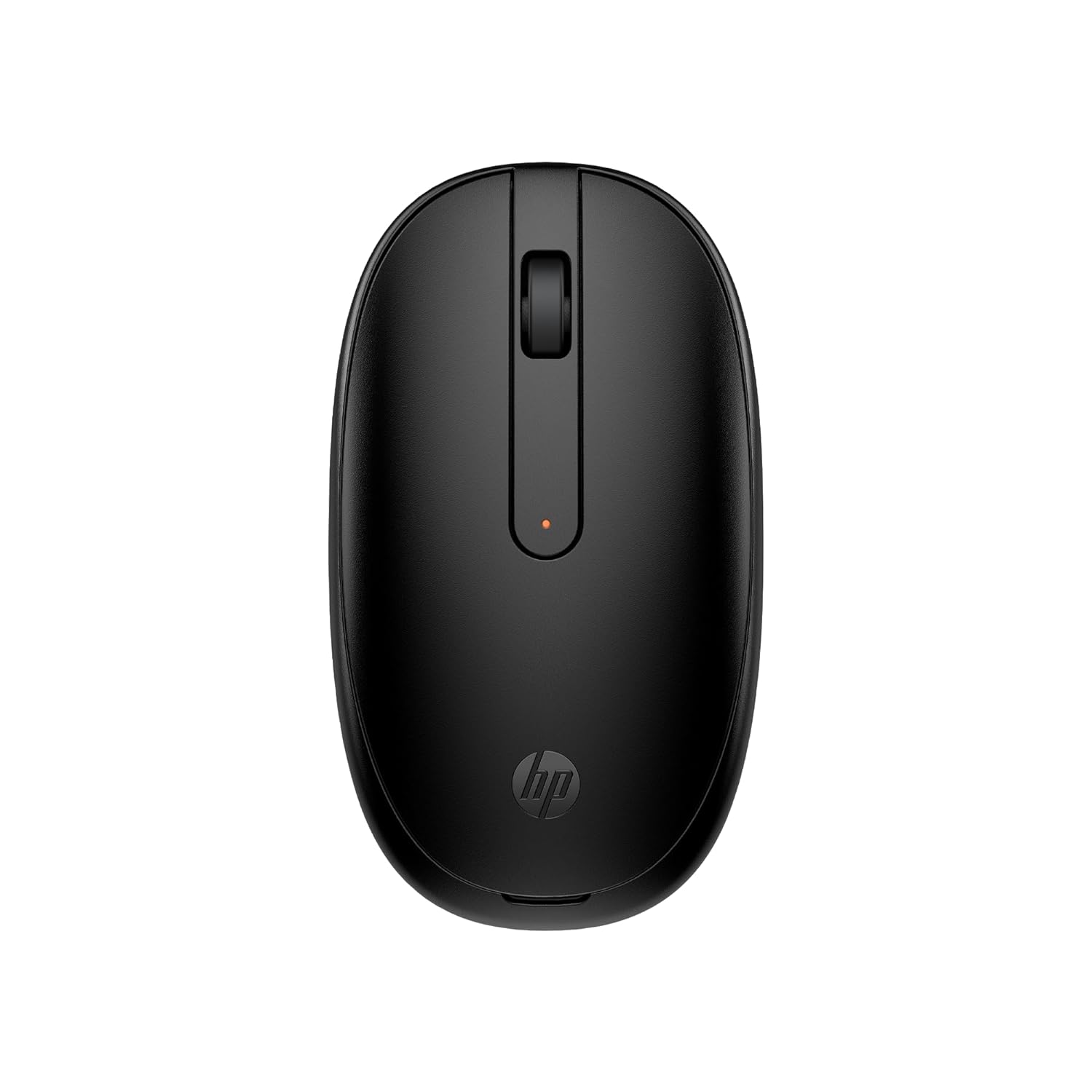 Seasons HP 240 wireless optical mouse in black with ambidextrous design, 1600 DPI, Bluetooth connectivity, and 1 AA battery for 24 months.