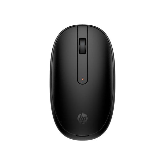 Seasons HP 240 wireless optical mouse in black with ambidextrous design, 1600 DPI, Bluetooth connectivity, and 1 AA battery for 24 months.