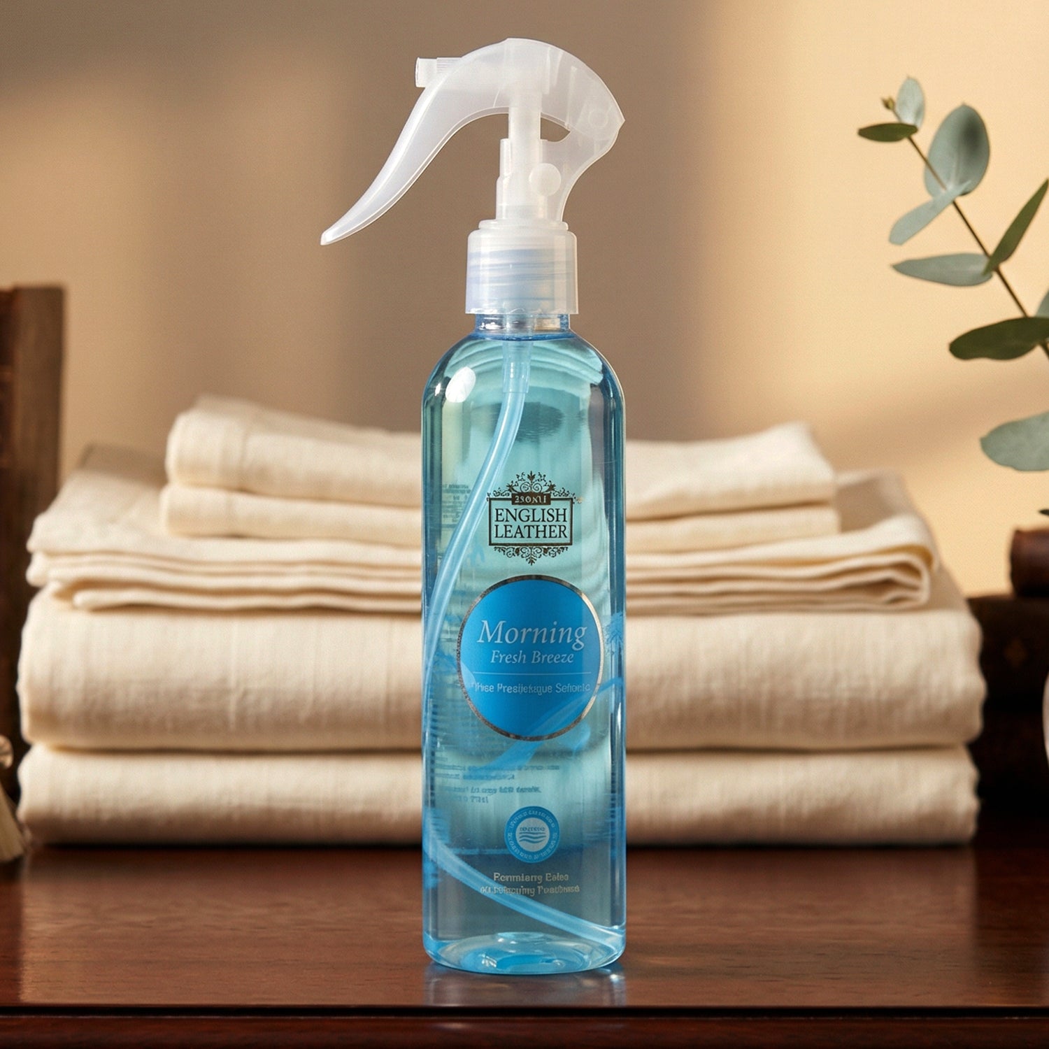 Wukusy Next Premium Morning Fresh Breeze air freshener spray 250ml bottle with a sleek design and fresh breeze scent.
