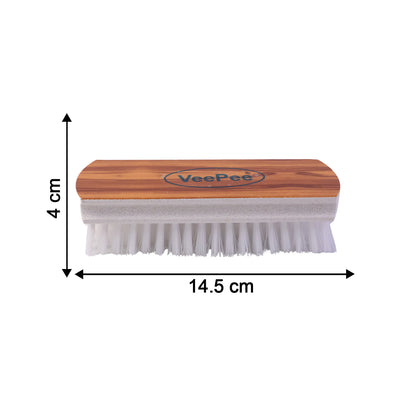 Heavy-duty cloth washing brush by Wukusy with sturdy handle for deep cleaning and scrubbing clothes or fabrics.