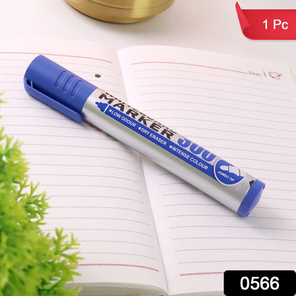 Wukusy jumbo tip whiteboard marker with blue ink, ideal for office use, featuring a large tip for bold writing and easy visibility.
