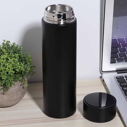 Wukusy thermal coffee carafe and tea pot set with LED display, 500ml water bottle and 1000ml pot for home kitchen use