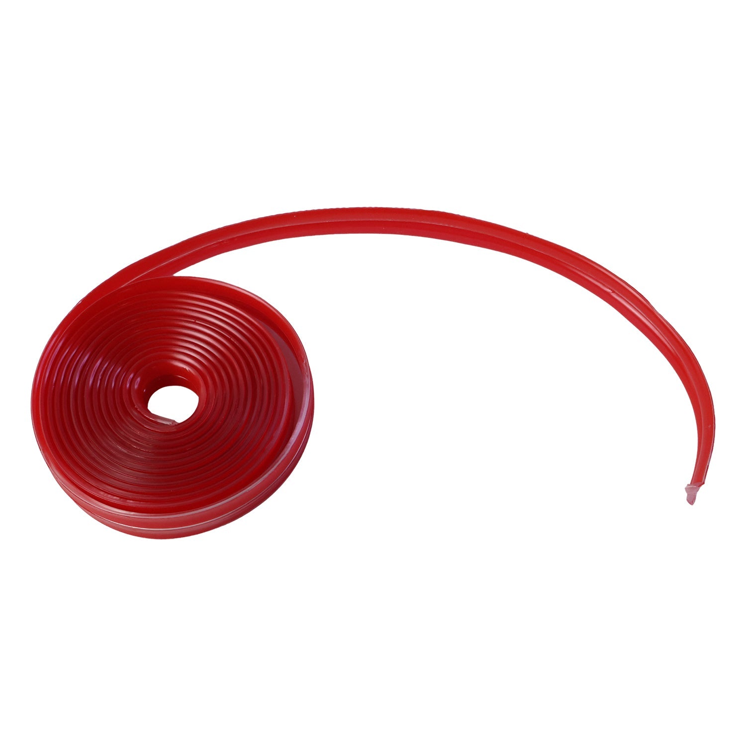 Wukusy soft adhesive edge protector strip installed on furniture corner, 3-meter safety guard for baby-proofing and furniture protection