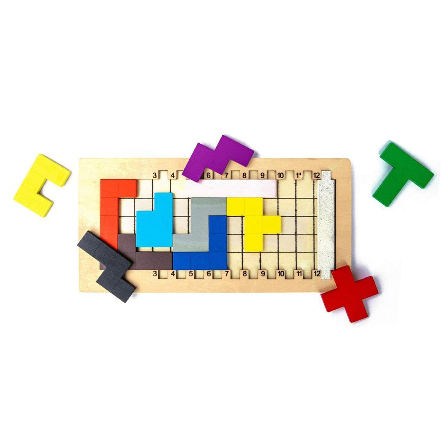 Wukusy 1950 At50 wooden mind game for kids and babies, educational toy designed for playing and mental development.