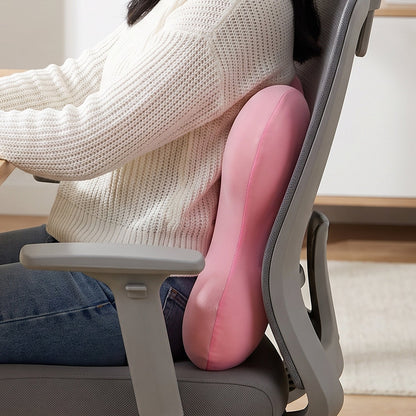 Memory Foam Lumbar Support Cushion For Office Chair Car Seat And Home Use (1 Pc)