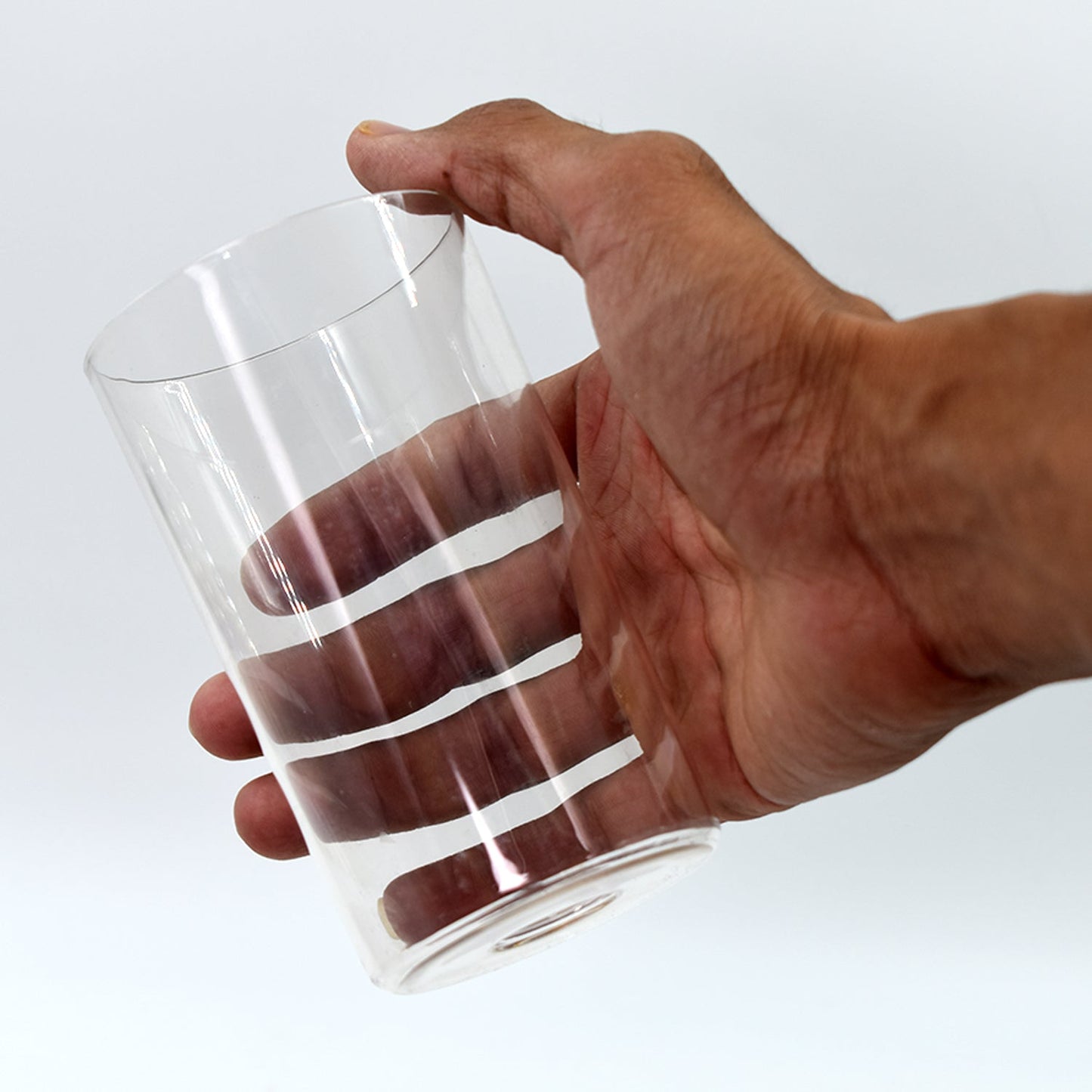 Six Wukusy Ganesh Classic glass set, 350ml each, featuring intricate Ganesh design, ideal for home and kitchen use.