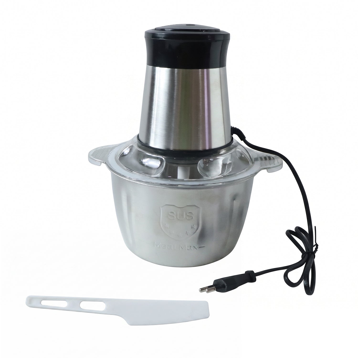 Wukusy electric food processor with 2-liter capacity, vegetable chopper, and mixer grinder for efficient kitchen prep.