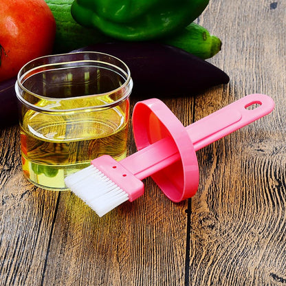 Wukusy 2429 multi-purpose silicone spatula with holder, durable kitchen tool for mixing and scraping in cooking and baking.