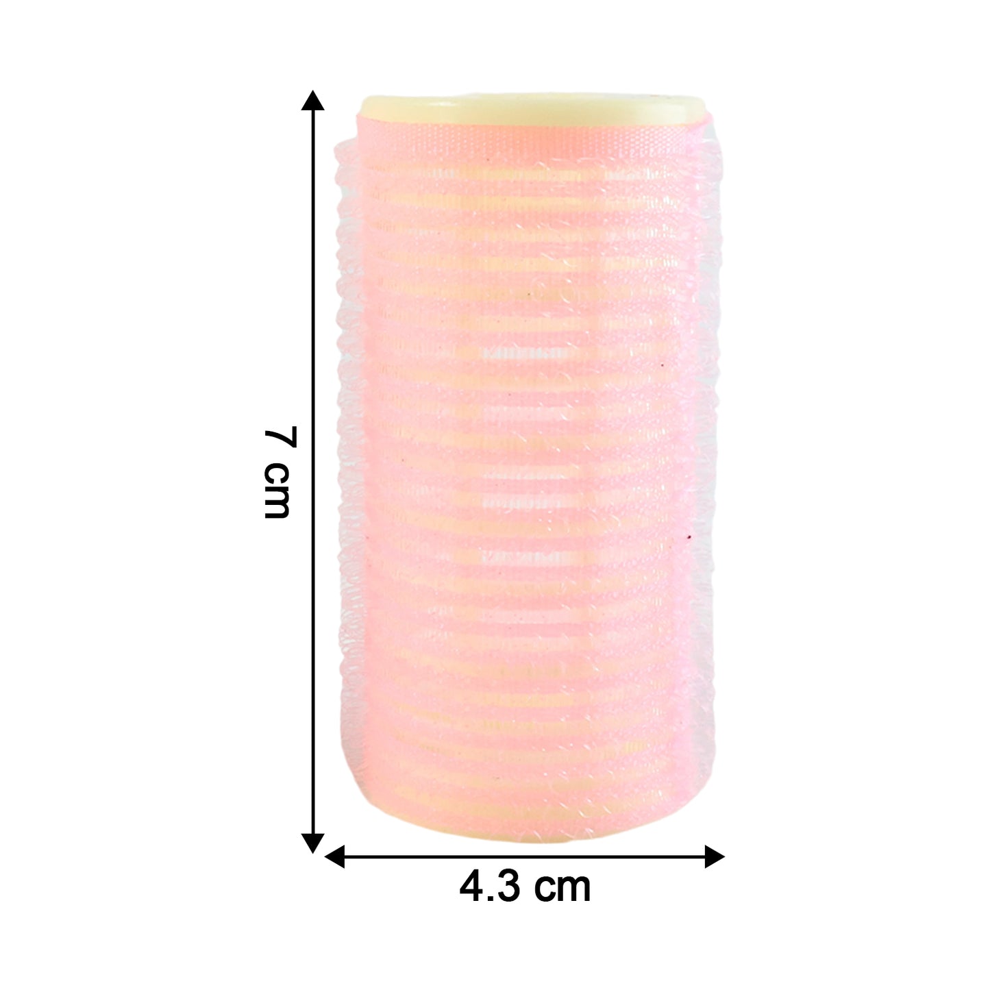 Wukusy premium self-grip Velcro hair rollers set for styling, shown in a close-up with multiple rollers arranged for easy use