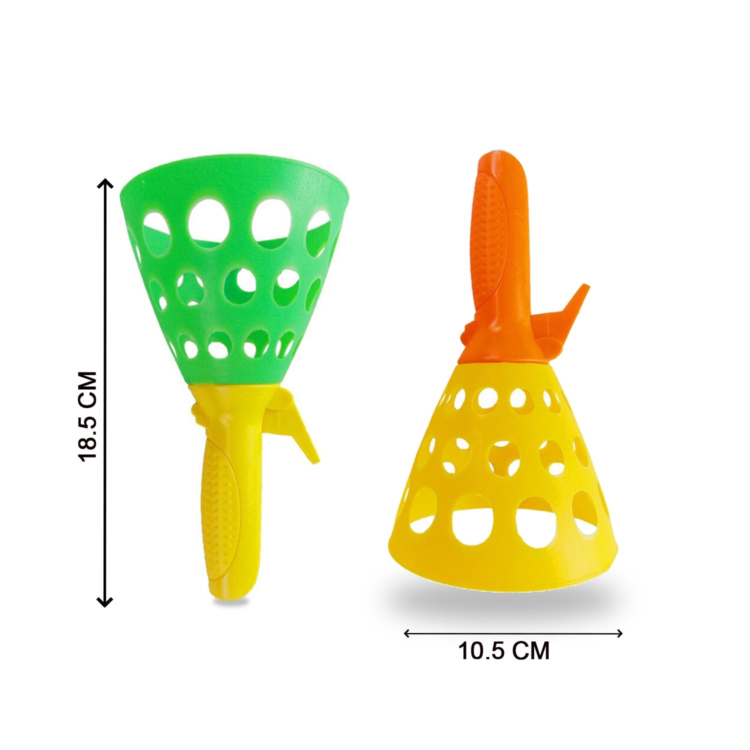 Wukusy Catapult Butt Ball Toy for kids, colorful plastic toy designed for play and entertainment by children.