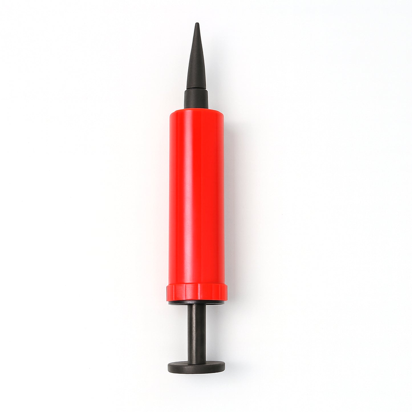 Wukusy manual dual handheld balloon air pump, 17 cm size, with two nozzles for inflating balloons efficiently.