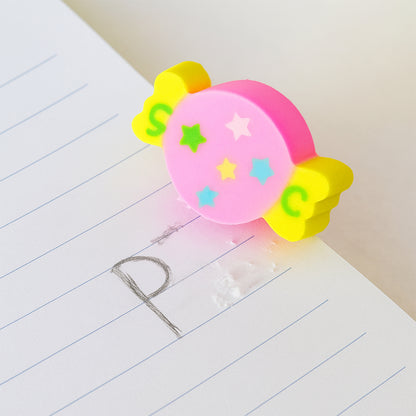 Wukusy fun candy design pencil set with colorful accessories, ideal for office or school use, featuring playful candy-themed pencils and tools.