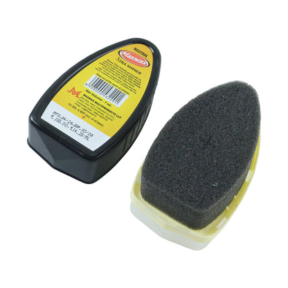 Wukusy Maxwax Neutral Instant Shoe Shiner in 7 ml bottle, showing the clear liquid inside and the compact packaging.