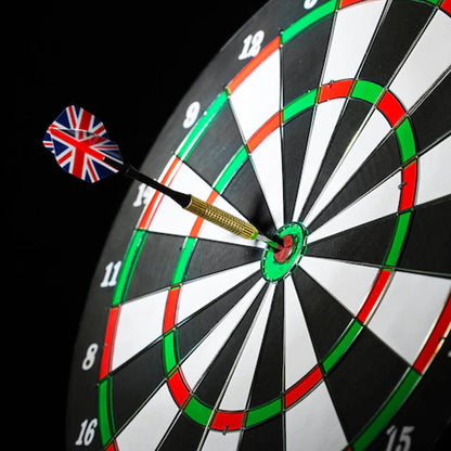 Wukusy 4894 Big 3pcs dart set for kids and adults, includes three darts for indoor and outdoor dartboard game.