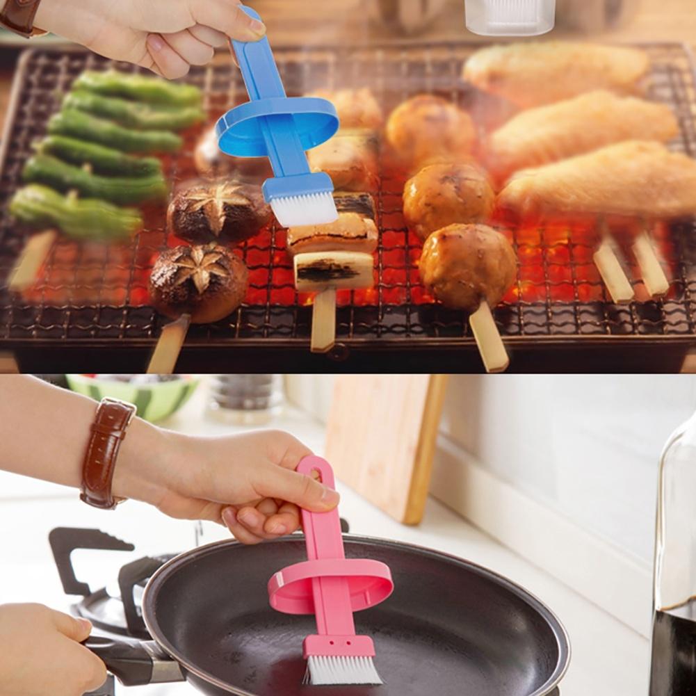 Wukusy 2429 multi-purpose silicone spatula with holder, durable kitchen tool ideal for cooking and baking tasks.