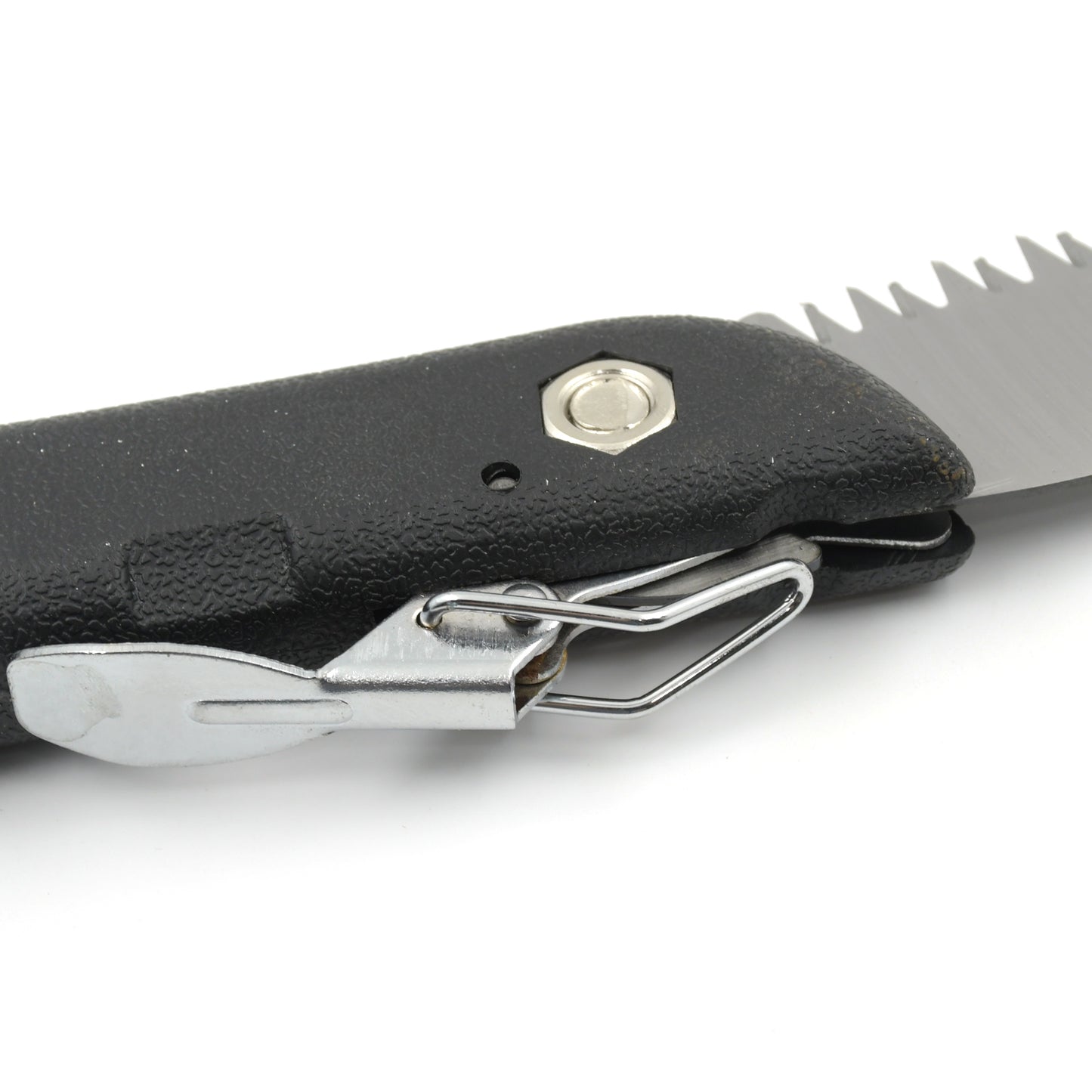 Wukusy 1793 folding handsaw for tree trimming, gardening, camping, and pruning, with a durable blade for cutting wood and PVC.