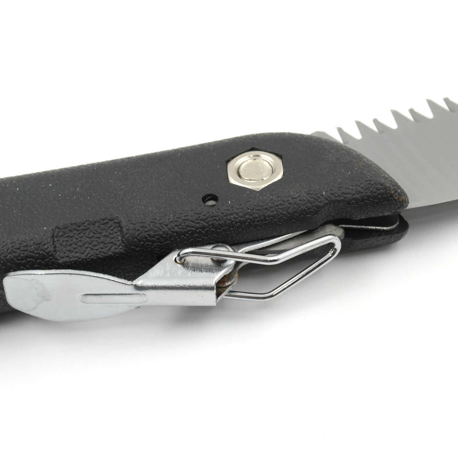 Wukusy 1793 folding handsaw for tree trimming, gardening, camping, and pruning, with a durable blade for cutting wood and PVC.