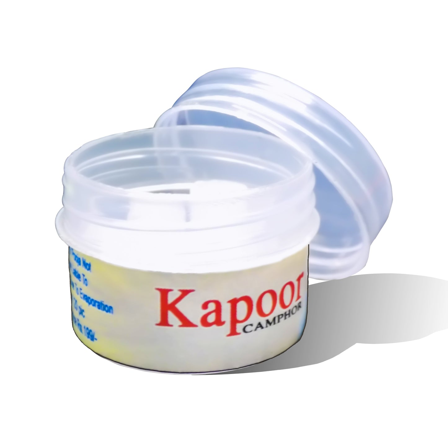 Wukusy 2106 Pure Kapoor Tablets for diffuser, puja, and meditation in a 10gm package, with golden-brown tablets in a container.