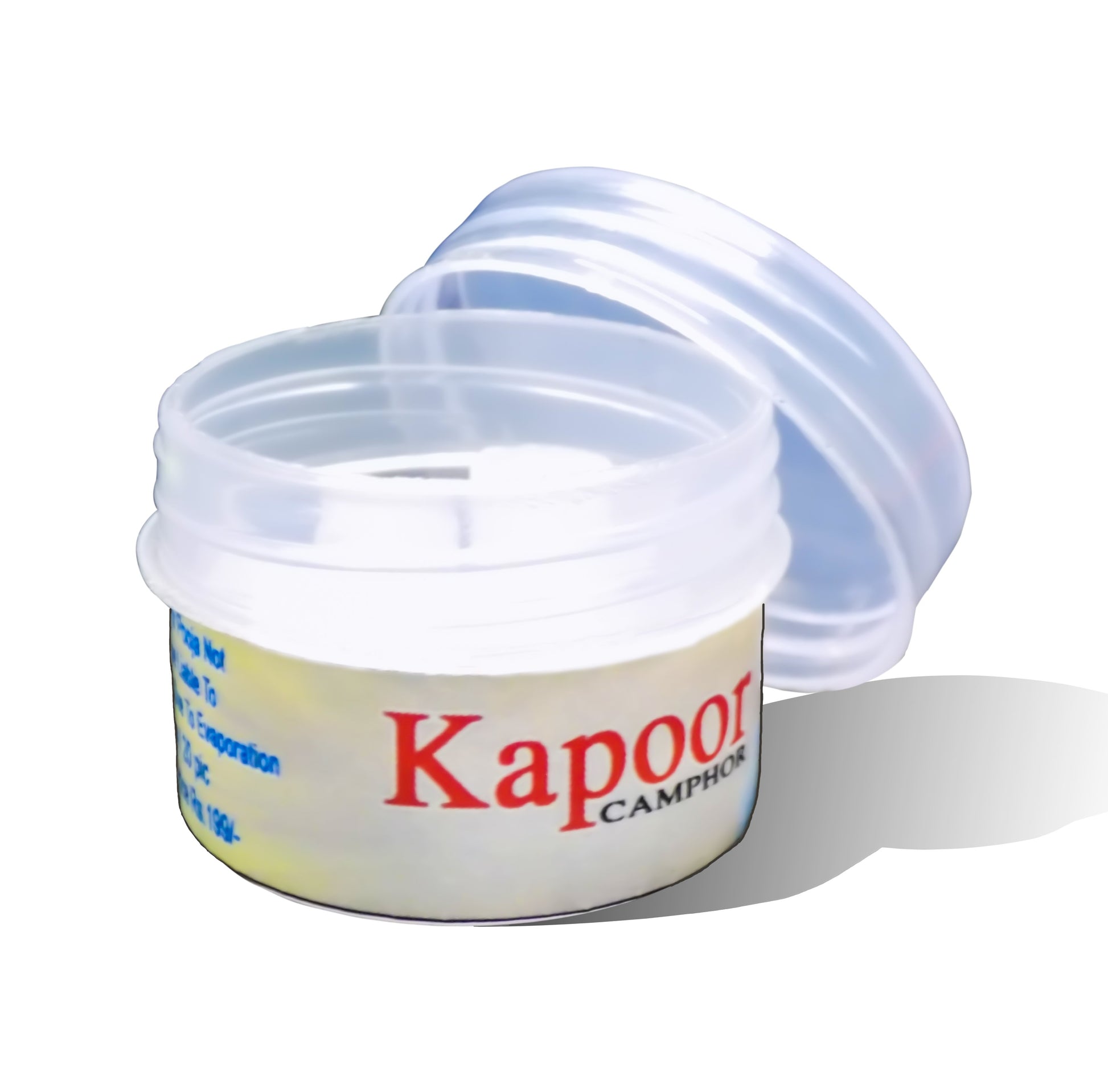 Wukusy 2106 Pure Kapoor Tablets for diffuser, puja, and meditation in a 10gm package, with golden-brown tablets in a container.