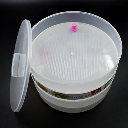 Wukusy 0072 Sprout Maker with 4 layers for making and blending juices and beverages in household kitchen use.