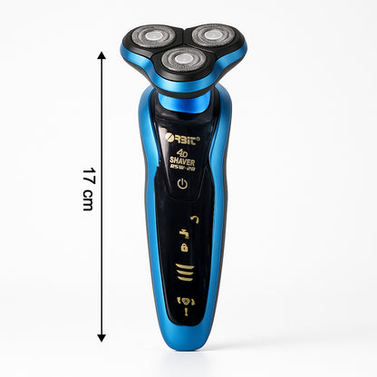 Wukusy Orbit 4D Rechargeable Electric Shaver for men, close shave, sleek design, battery-powered health care grooming tool