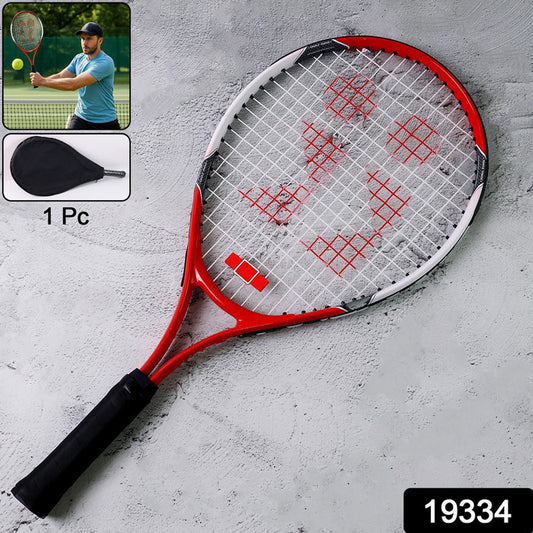 Wukusy Professional Konex tennis racket with full cover, showcasing the lightweight frame and grip for optimal performance.