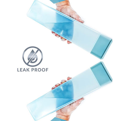 Wukusy large capacity plastic water bottles set of 6 with wide-mouth, leakproof, BPA-free design for office, gym, and home use.