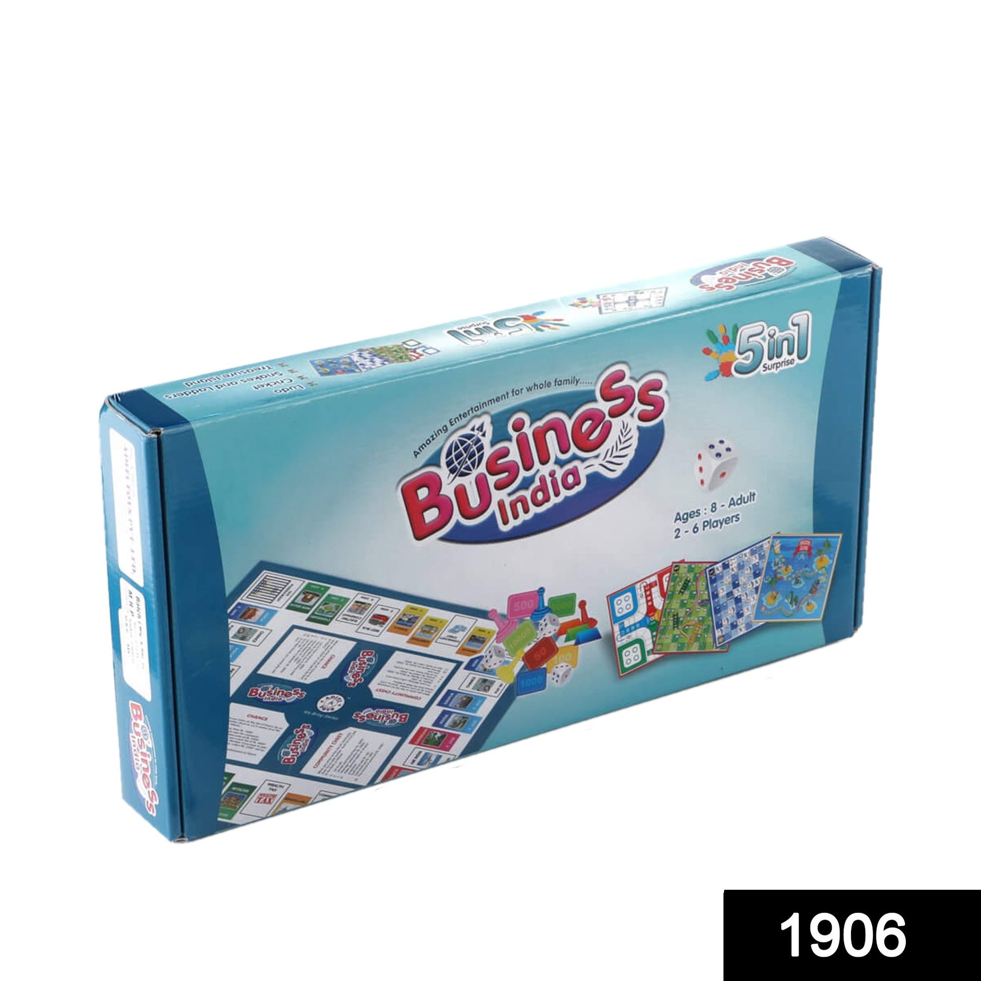 Wukusy 1906 Fun Filled Business Game toy with plastic money coins for young entrepreneurs and aspiring businessmen.