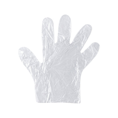 Pair of high-quality disposable gloves by Wukusy, showing the textured surface and flexible fit for medical or cleaning use.