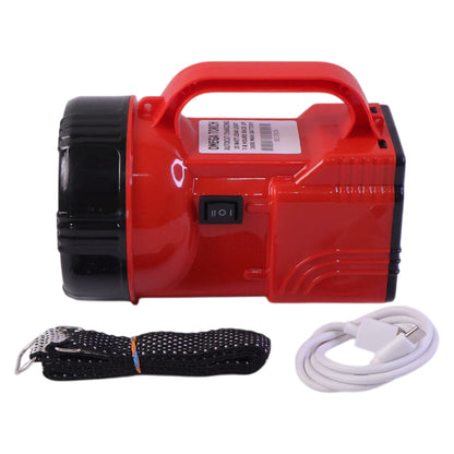Wukusy Omega 35w rechargeable LED emergency laser light with a black handle and compact design, ready for high-power illumination.