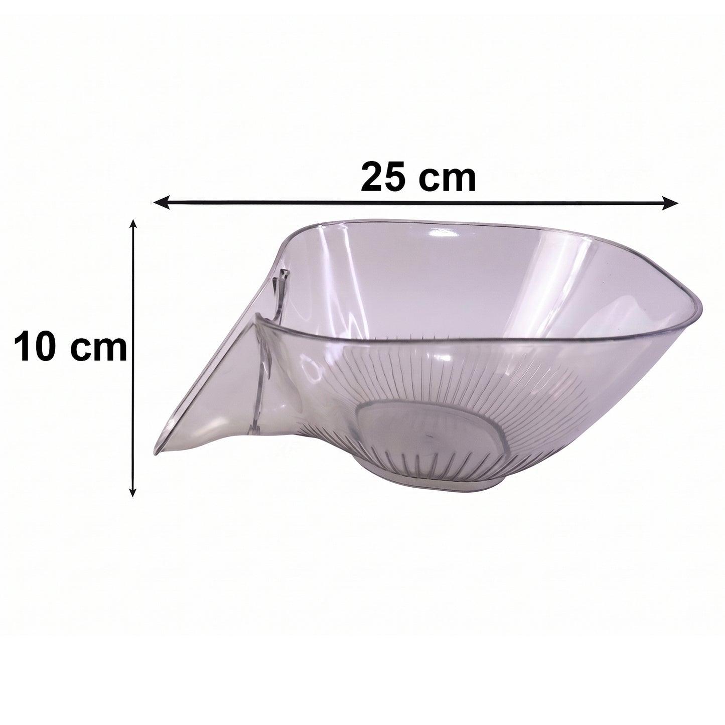 Wukusy fruit and vegetable washing strainer basket with funnel for kitchen sink drain, made of durable mesh and plastic.