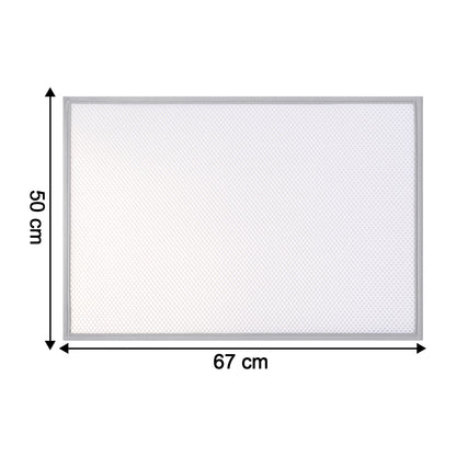 Large Wukusy ironing press net, mesh protector cloth for ironing, 67x50 cm, helps prevent fabric damage during pressing.