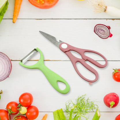 Wukusy 6-piece forged kitchen knife set in a professional box, including various kitchen knives for home cooking.