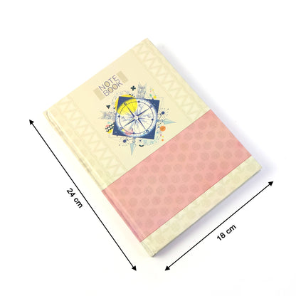 Wukusy hardbound diary notebook with 100 pages, 240x180mm, featuring a durable cover and lined pages for writing and note-taking.