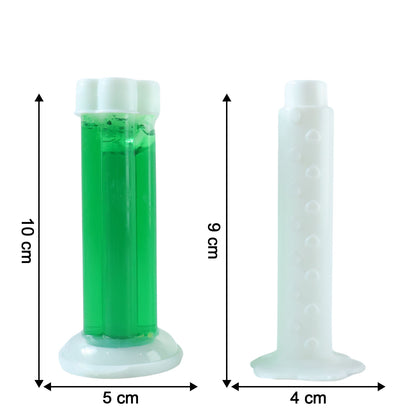 Wukusy automatic toilet cleaning gel dispenser mounted next to toilet bowl, designed for easy and hygienic cleaning.