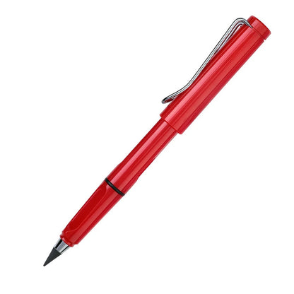 Wukusy 2-in-1 everlasting refillable inkless pencil with eraser, portable reusable magic office pencil for kids and stationary use
