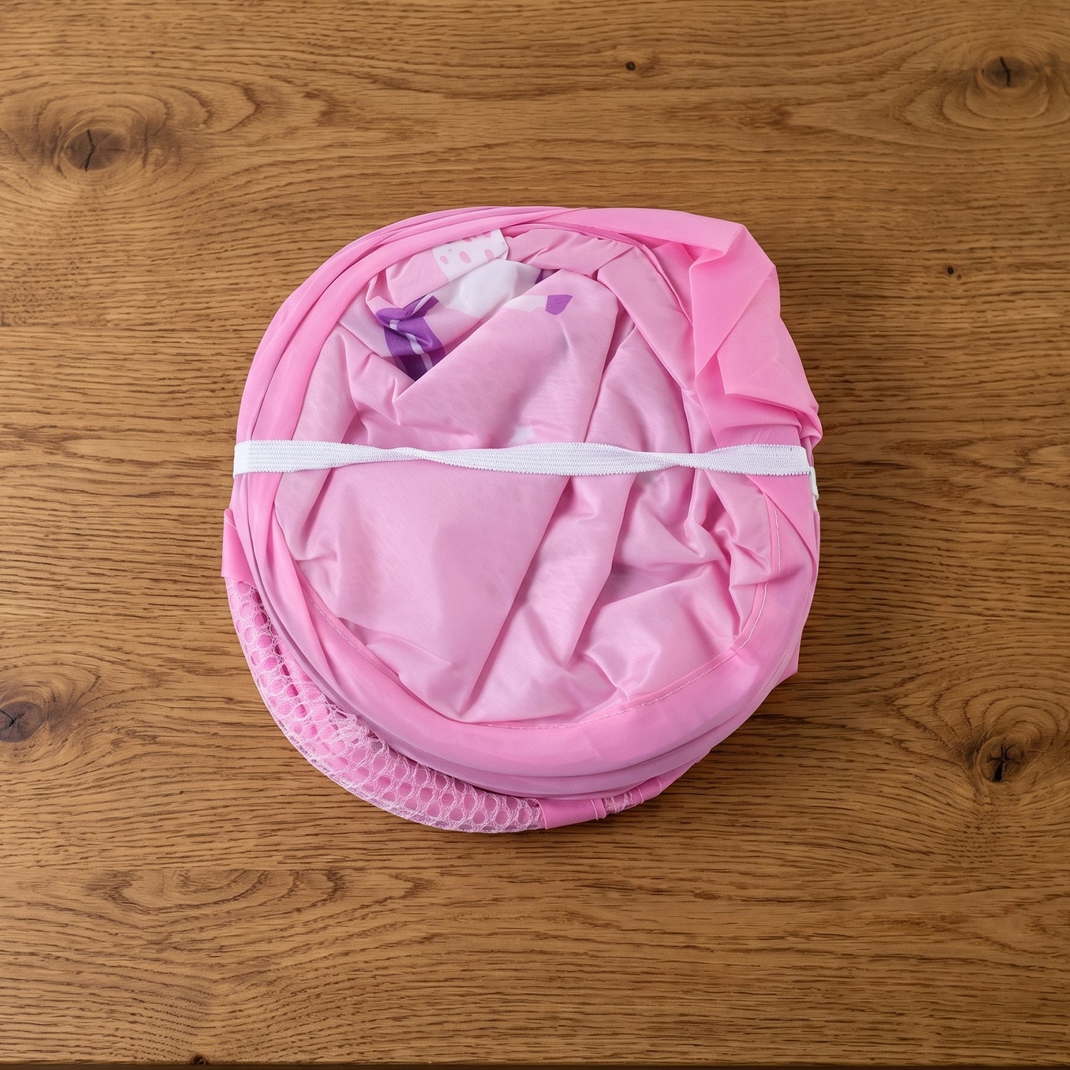 Foldable kids laundry basket by Wukusy featuring a colorful unicorn design and spacious 36x36x58 cm storage capacity.
