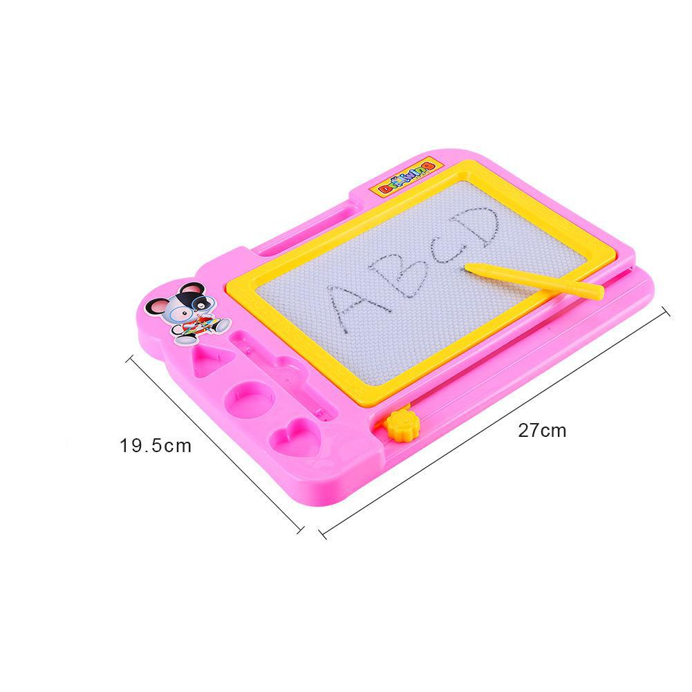 Wukusy 1905 Magic Writer magnetic drawing board for kids, educational toy with colorful markers and reusable surface.