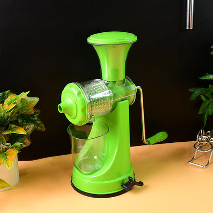 Wukusy Supermom manual hand press juicer for fruits and vegetables, durable kitchen tool for fresh homemade juice.