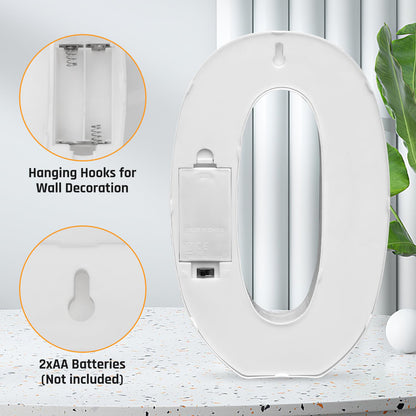 Wukusy Mix Design LED decorative night light for home decor, featuring colorful, artistic light display in a sleek design