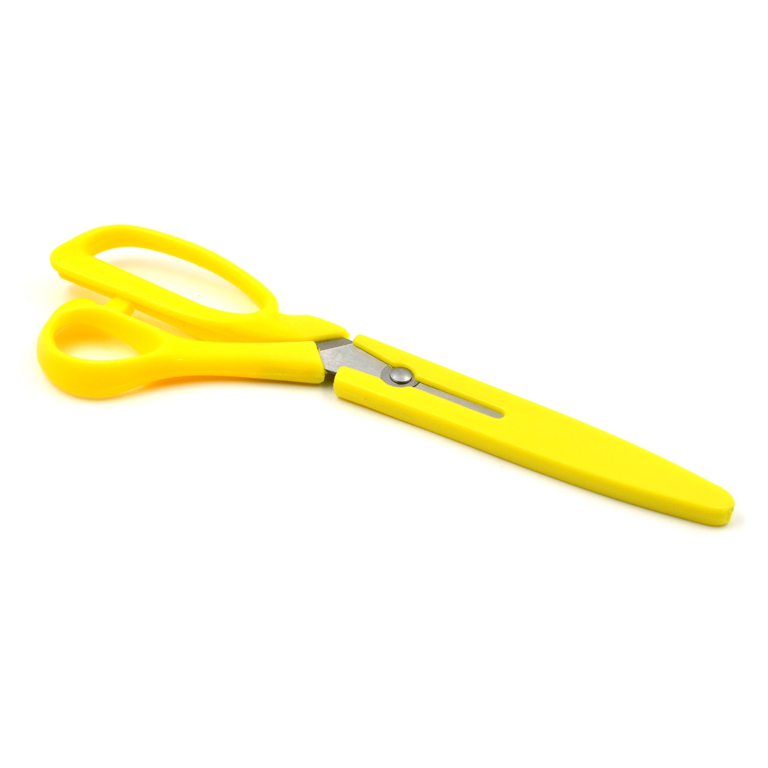 Wukusy 9-inch stainless steel craft scissors with ergonomic grip, ideal for paper cutting and home improvement projects