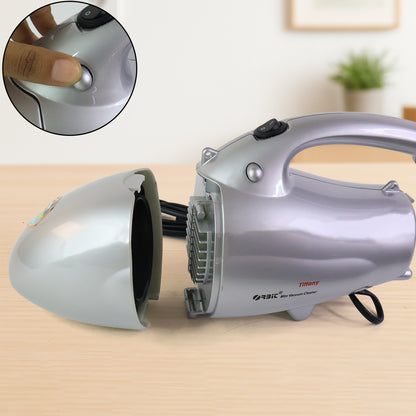 Wukusy Orbit high power handheld mini vacuum cleaner with 800W motor, compact design, and handheld portability.