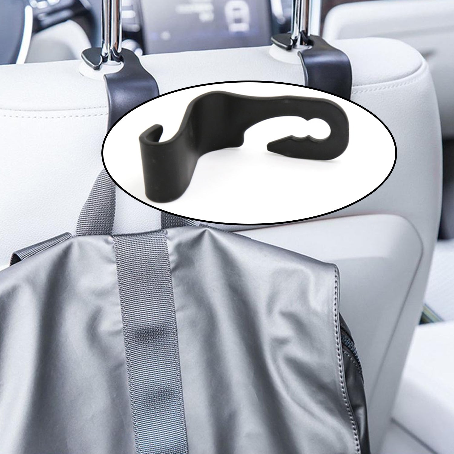 Wukusy 9005 car backrest hanger and stand providing support for drivers, designed for comfort and stance in vehicles.